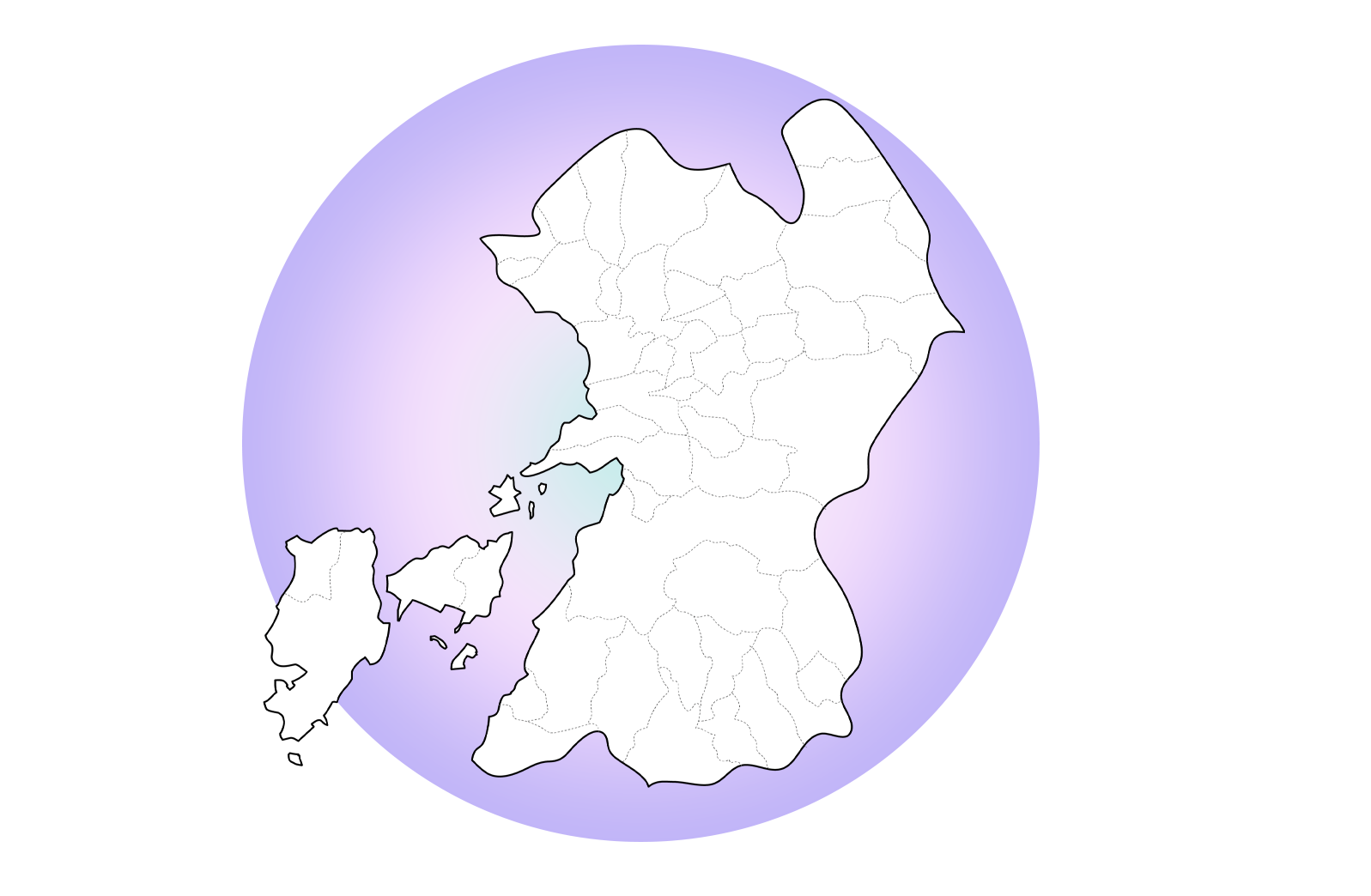 施工エリアは熊本県内